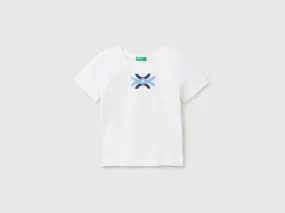 100% organic cotton t-shirt with logo