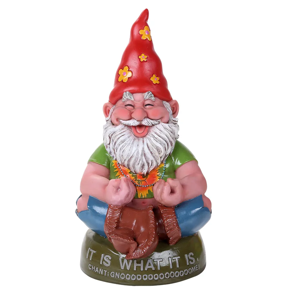 11.5" Gnome Statue - Meditating