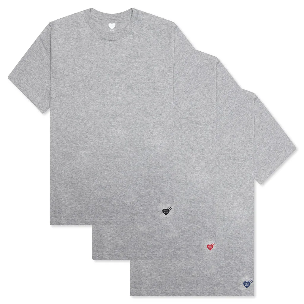 3-Pack T-Shirt Set - Grey