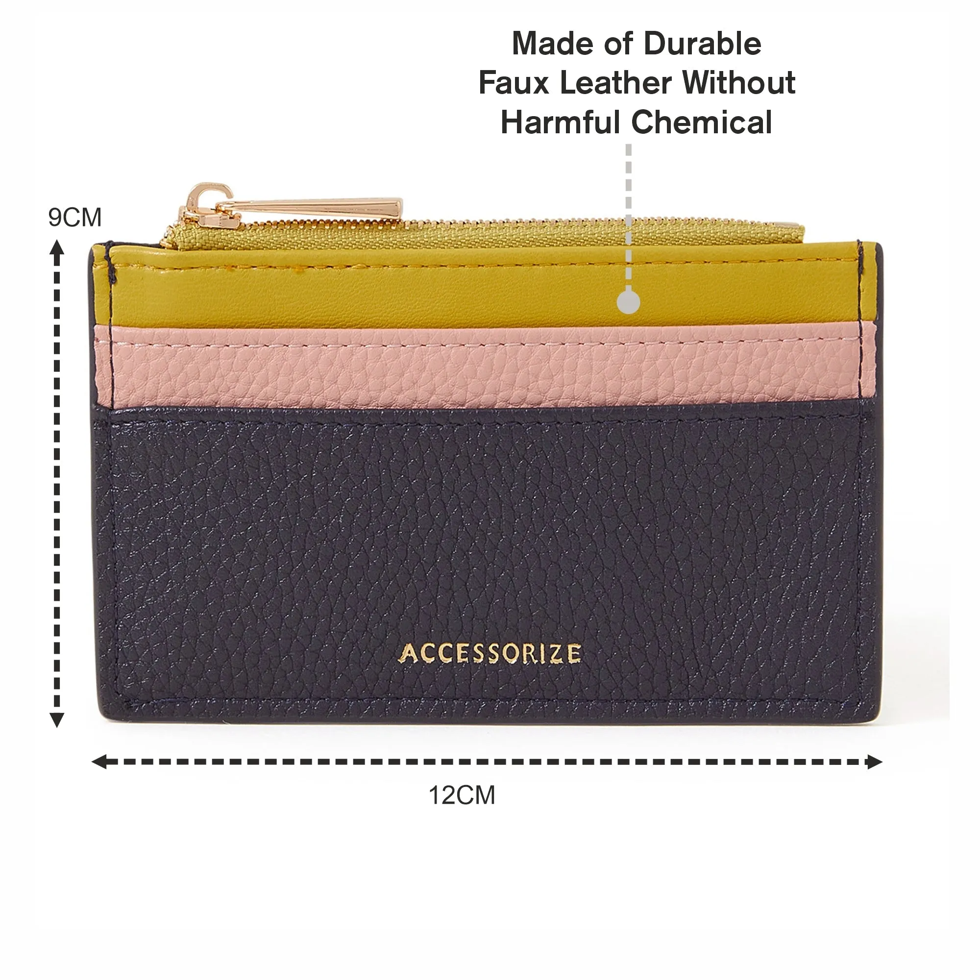 Accessorize London Women's Multi
 Block Cardholder