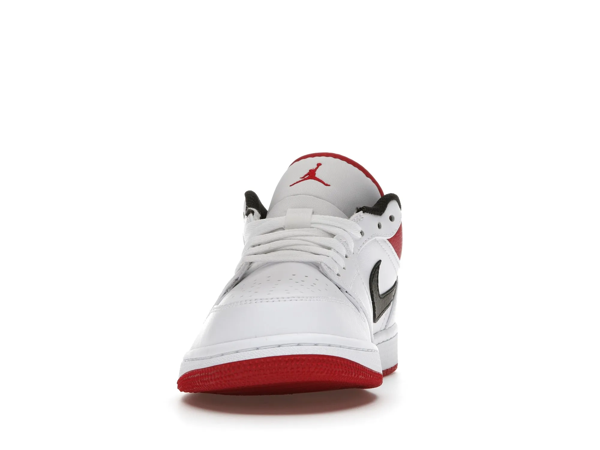 Air Jordan 1 Low White University Red Black