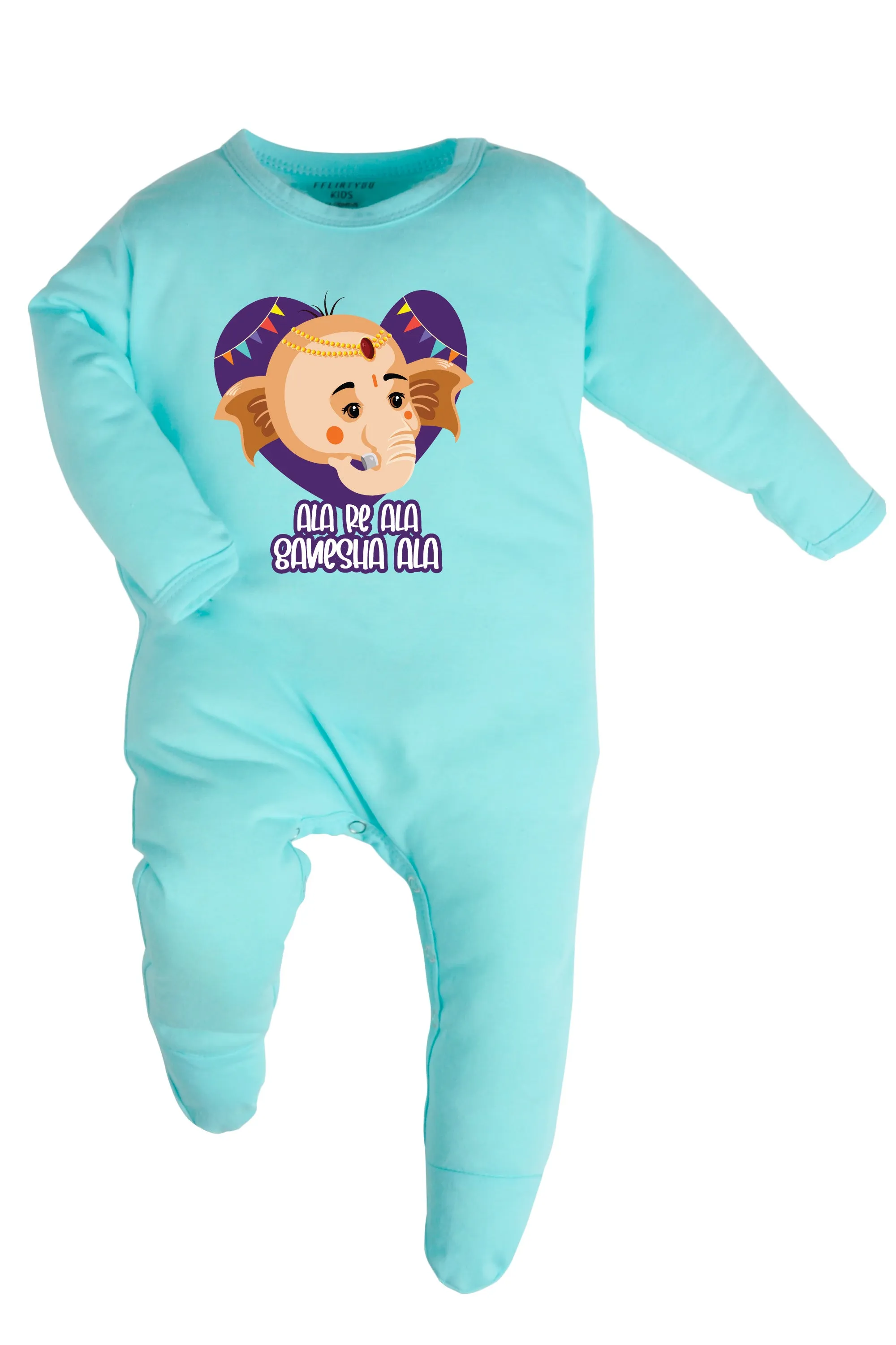 Ala Re Ala Ganesha Ala Baby Romper | Onesies