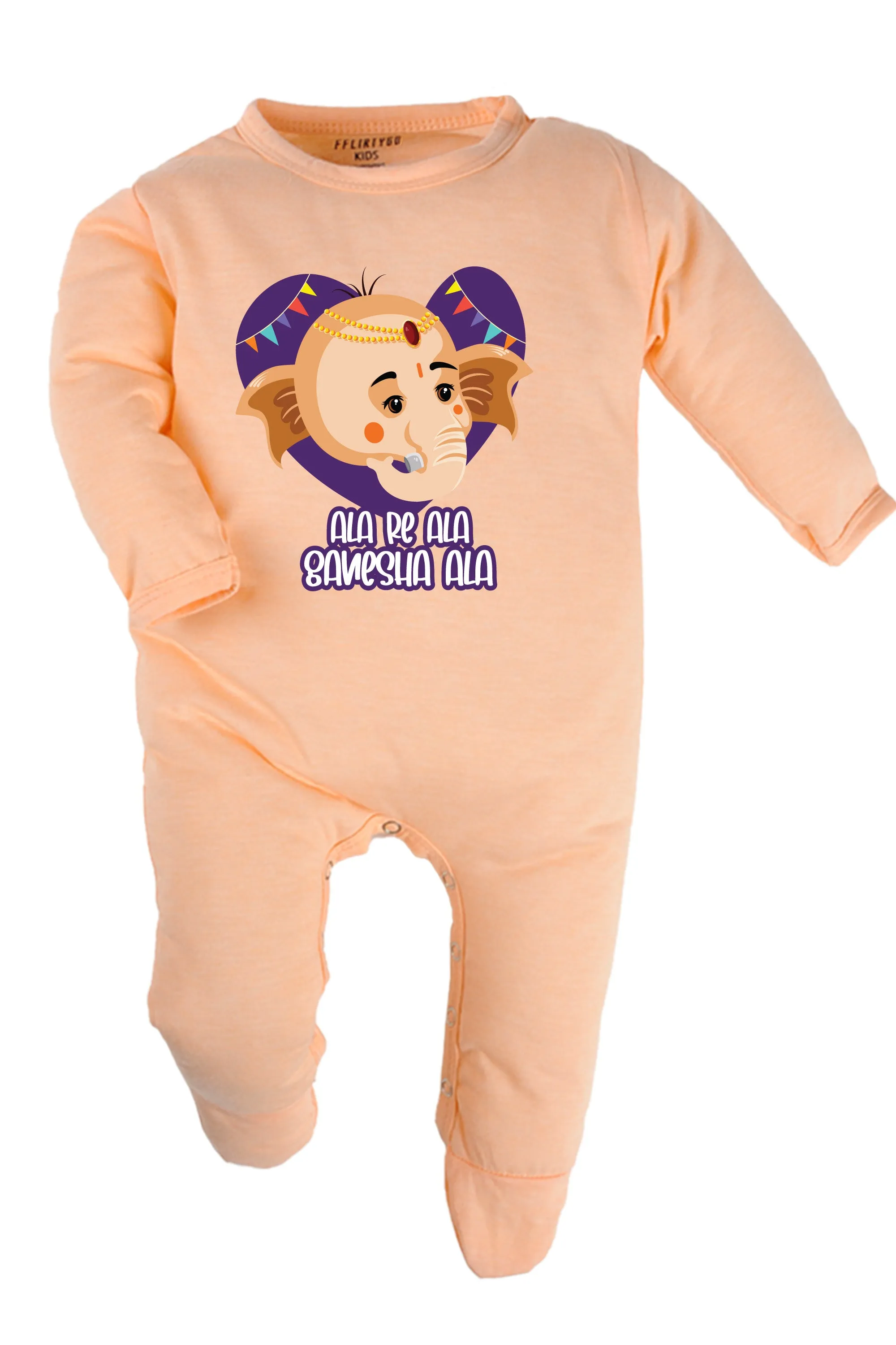 Ala Re Ala Ganesha Ala Baby Romper | Onesies