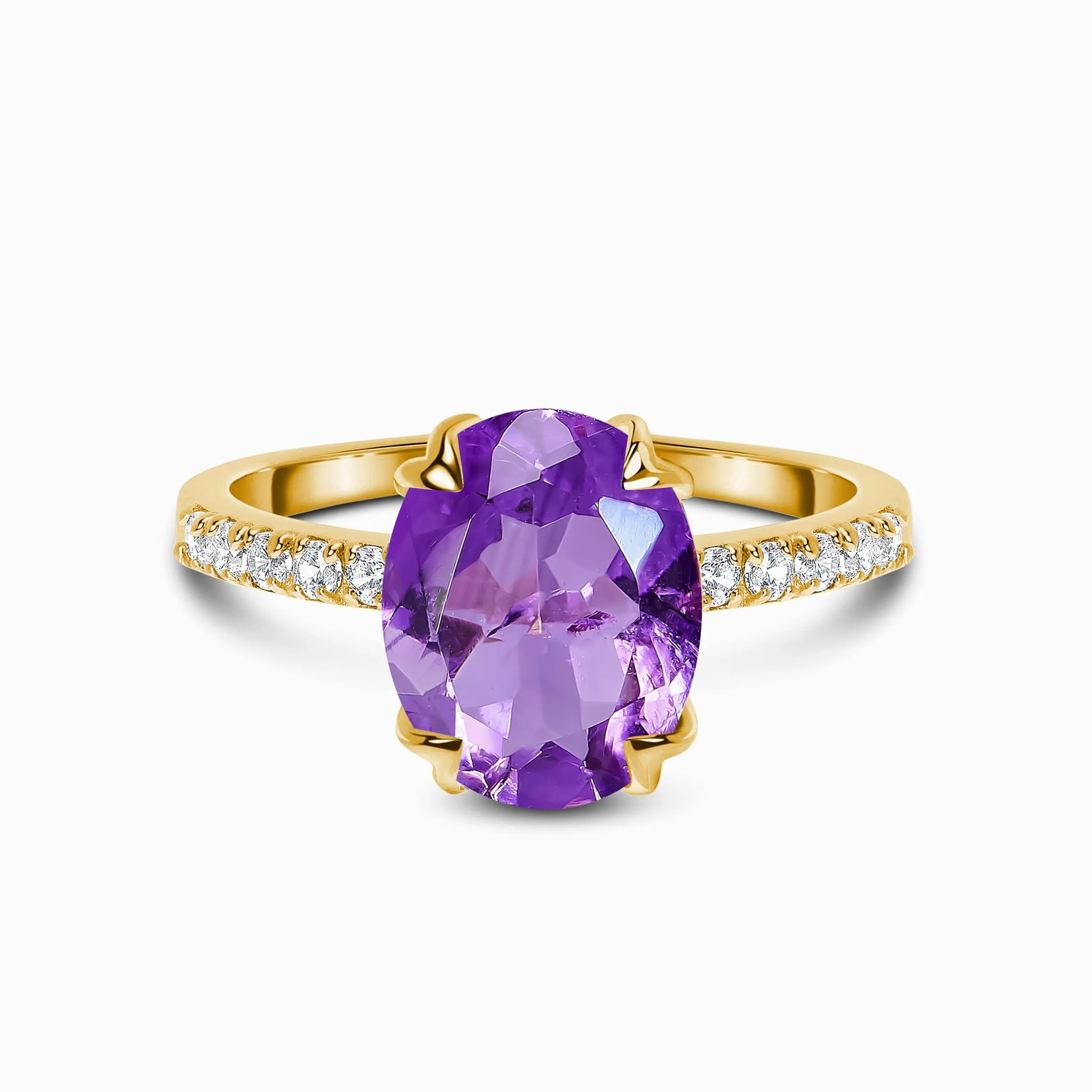 Amethyst Ring - Harlow