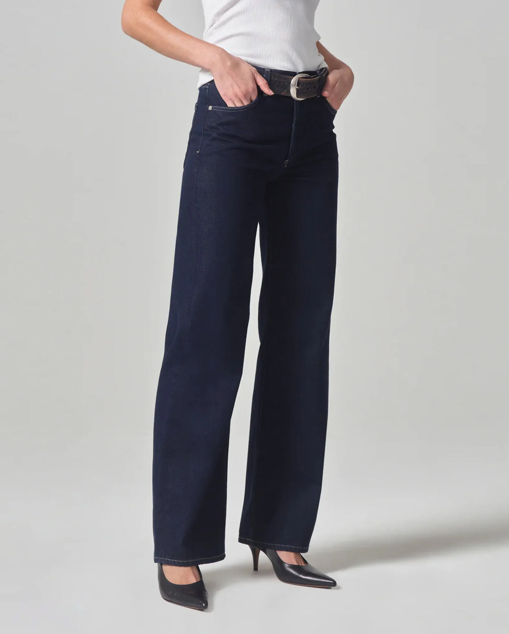 ANNINA HIGH RISE WIDE LEG / HUDSON