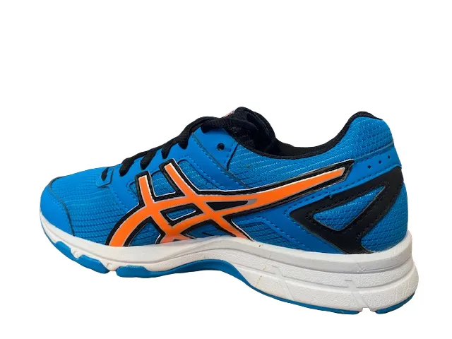 Asics Gel Galaxy 8 C520N 4230 blue orange boys' running shoe