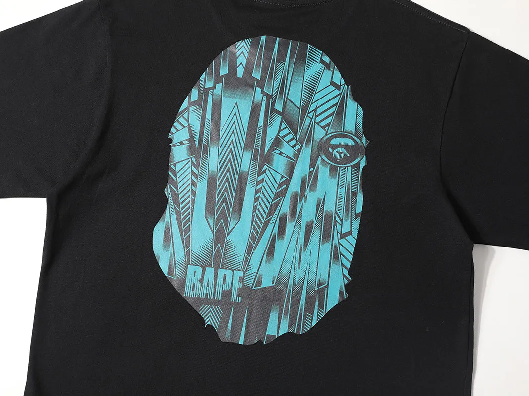 BAPE Speed Racer Big Ape Head Tee Black Blue