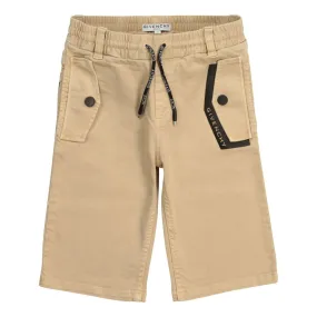 Beige Stone Bermuda Shorts