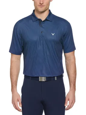 Big & Tall Gingham Print Golf Polo