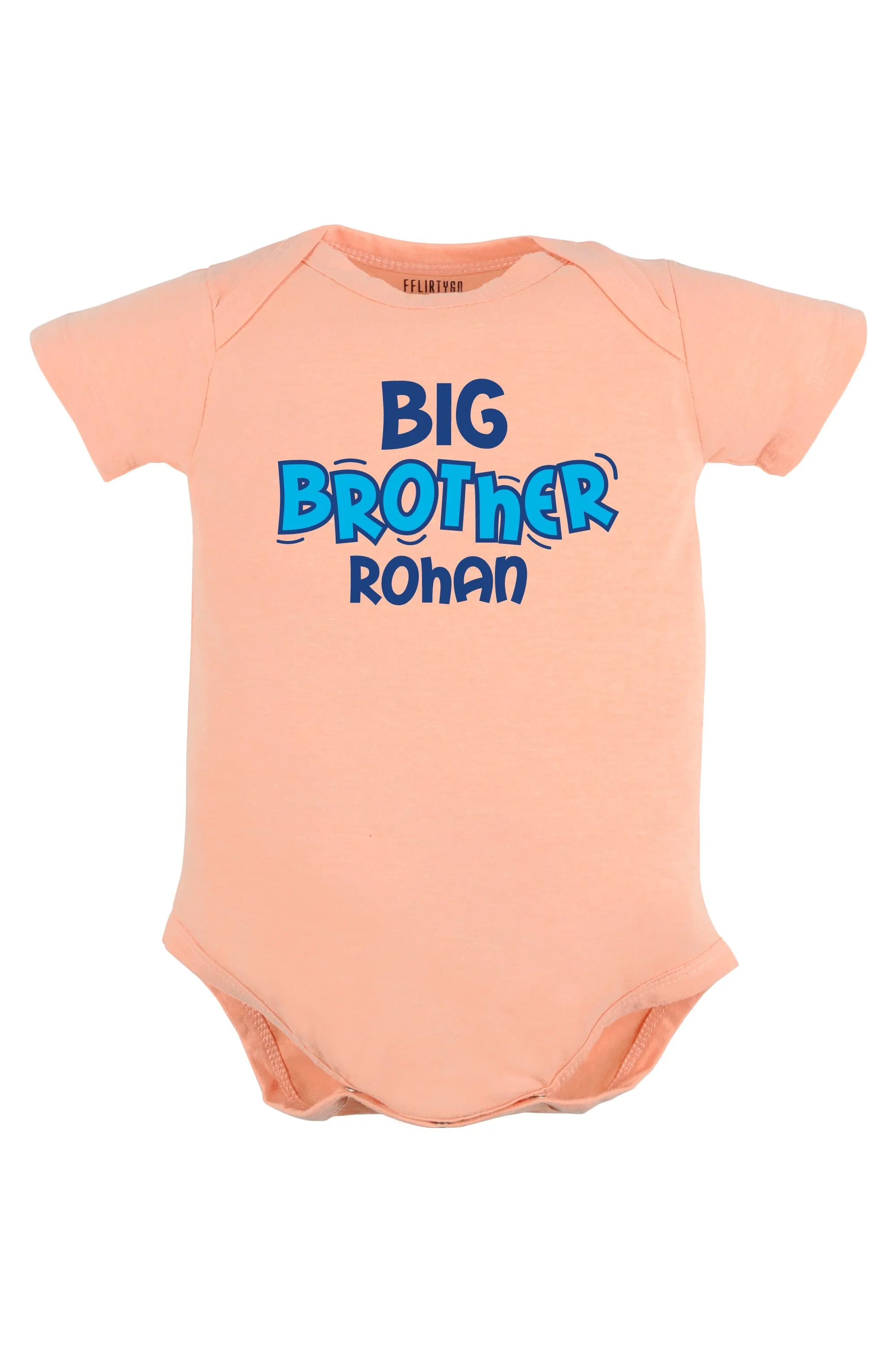 Big Brother Baby Romper | Onesies w/ Custom Name