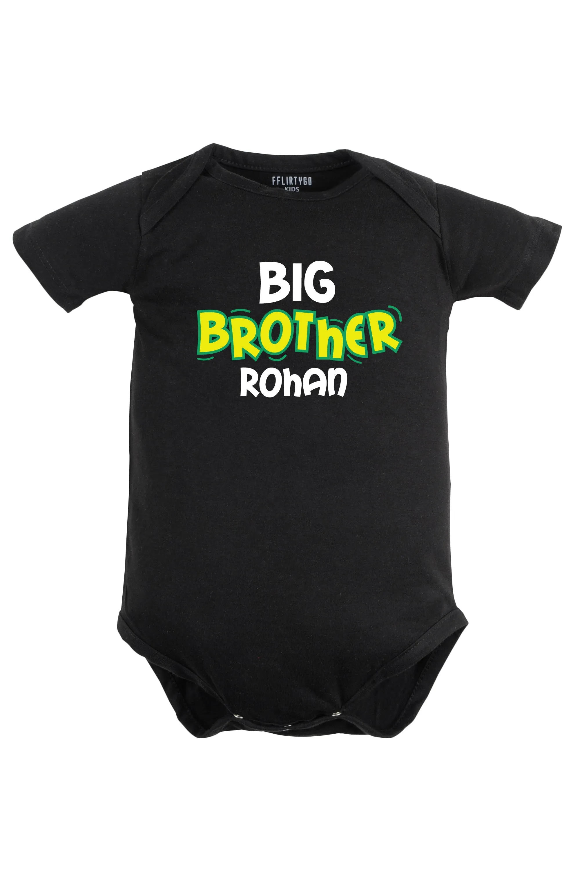 Big Brother Baby Romper | Onesies w/ Custom Name