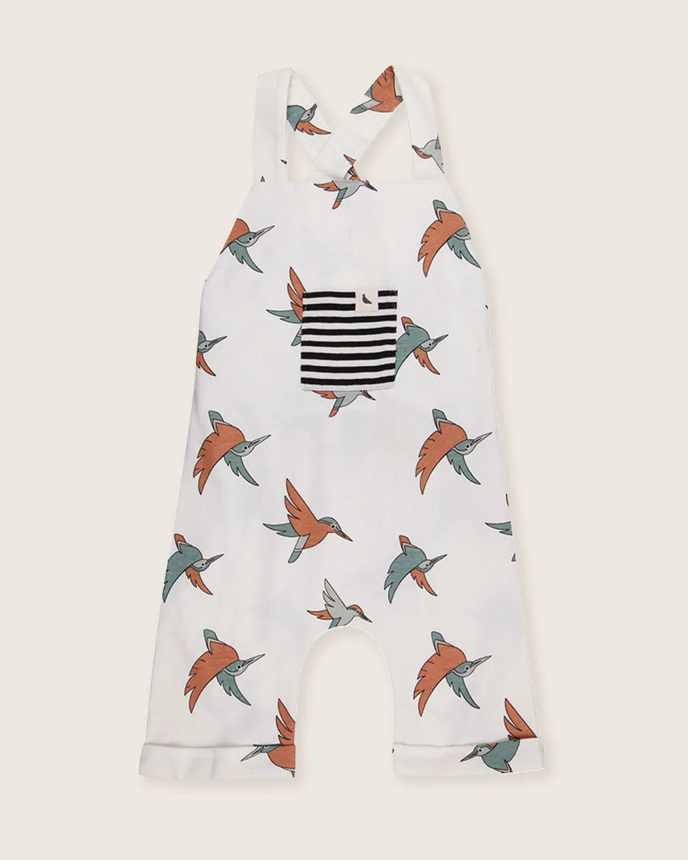 Birdsong Shortie Dungarees