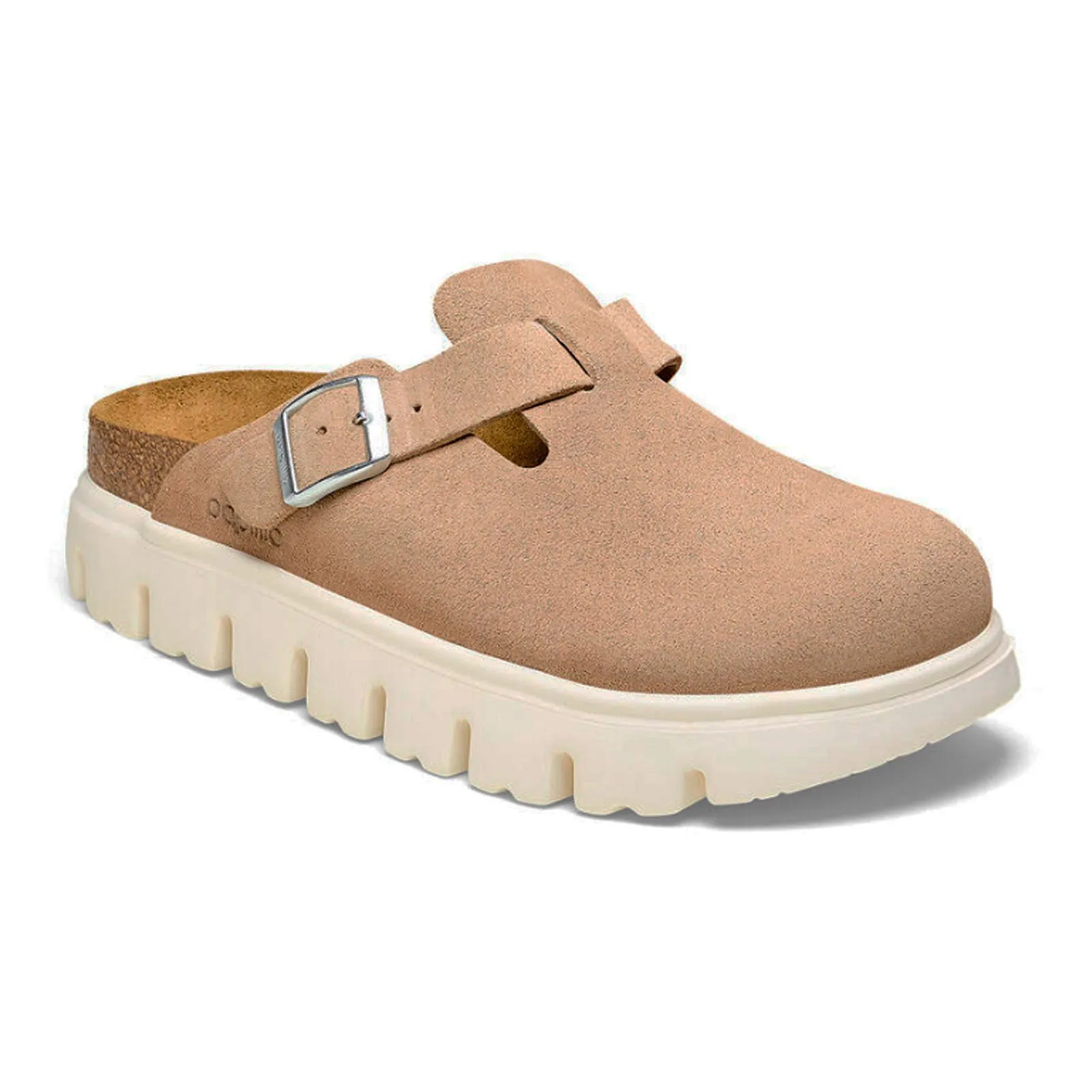 Birkenstock Boston Chunky Narrow Clog (Women) - Warm Sand Suede