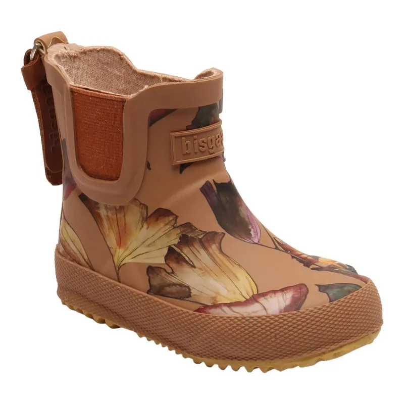 BISGAARD Baby rubber Camel flower Bottes de pluie