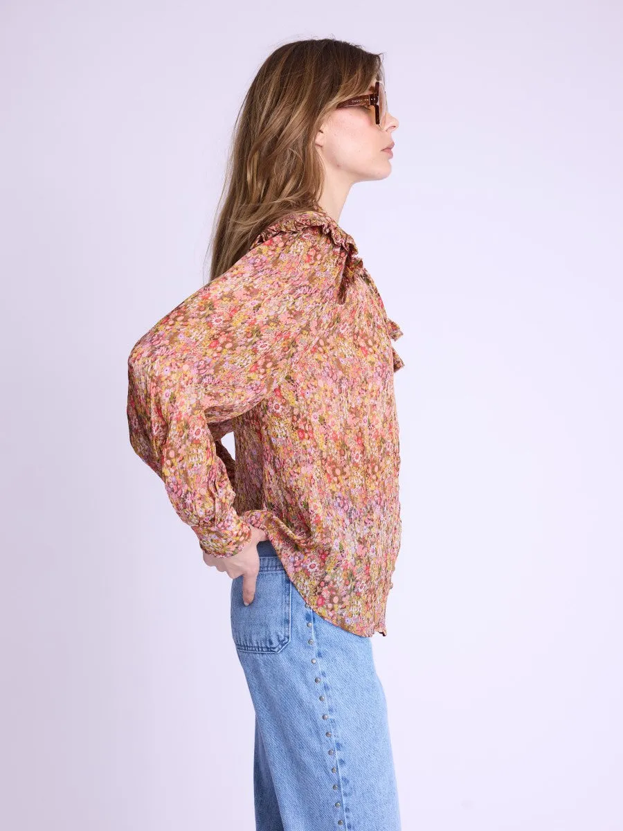 Blouse 18chisca2iht Bloom-Flower-Print