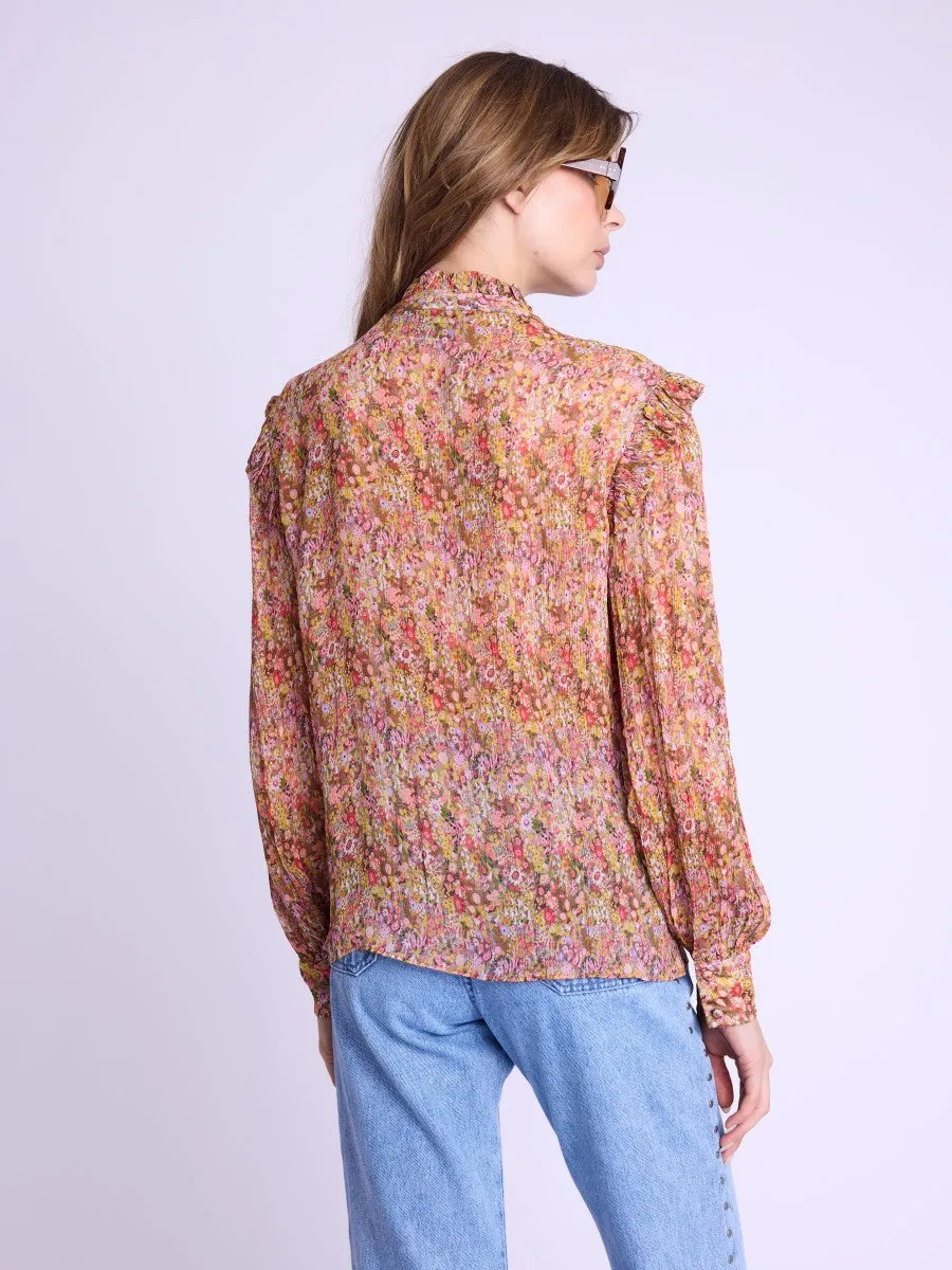 Blouse 18chisca2iht Bloom-Flower-Print