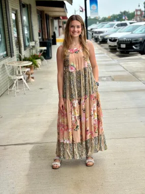 Boho Mix Maxi Dress