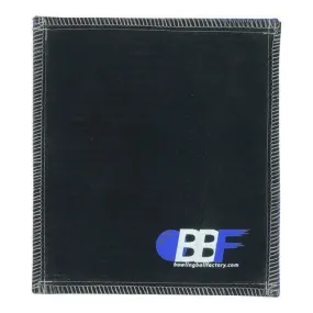 Bowlingballfactory.com Ultra Tac Royal/Black Leather Bowling Shammy Pad