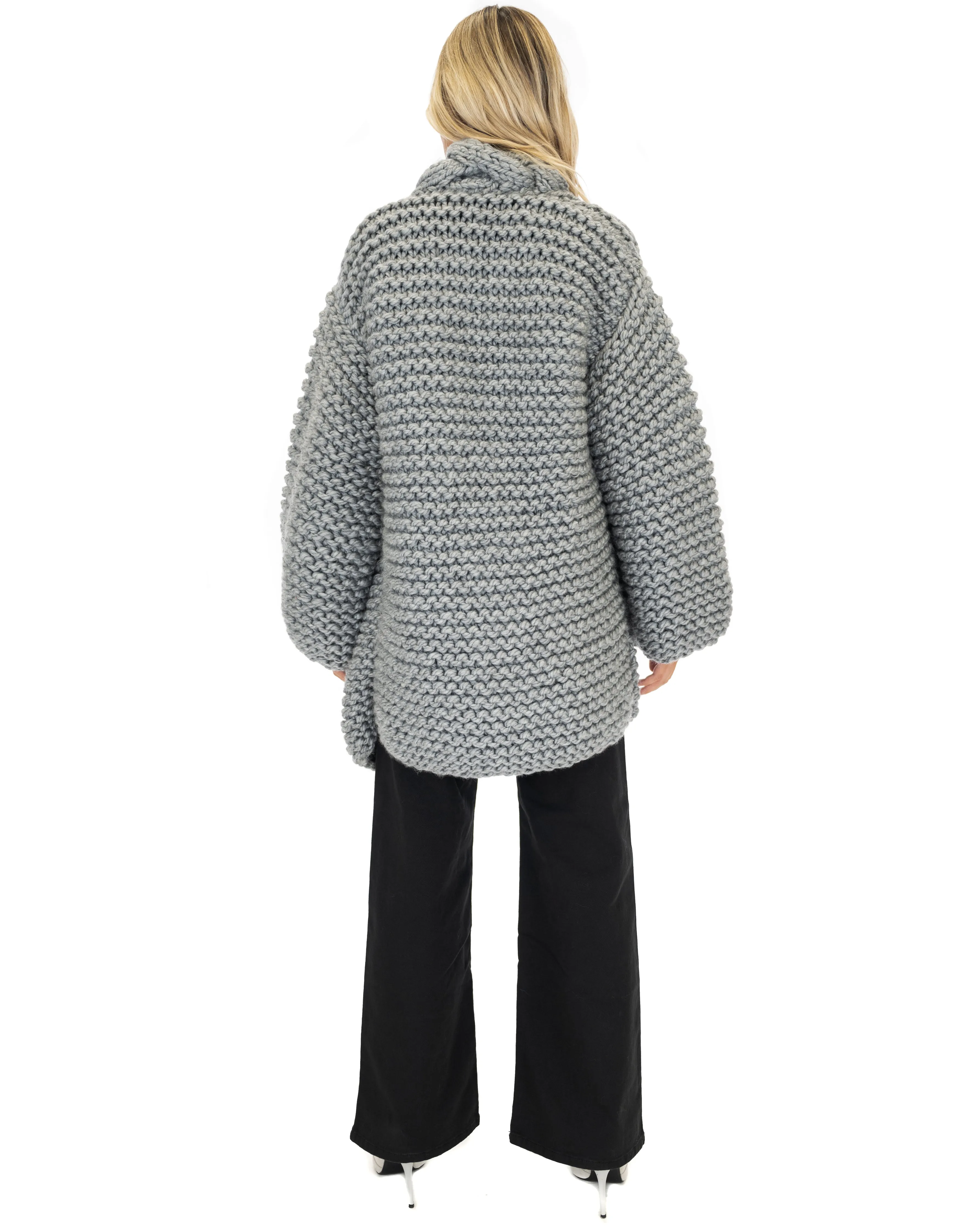 Cable Knit Coat