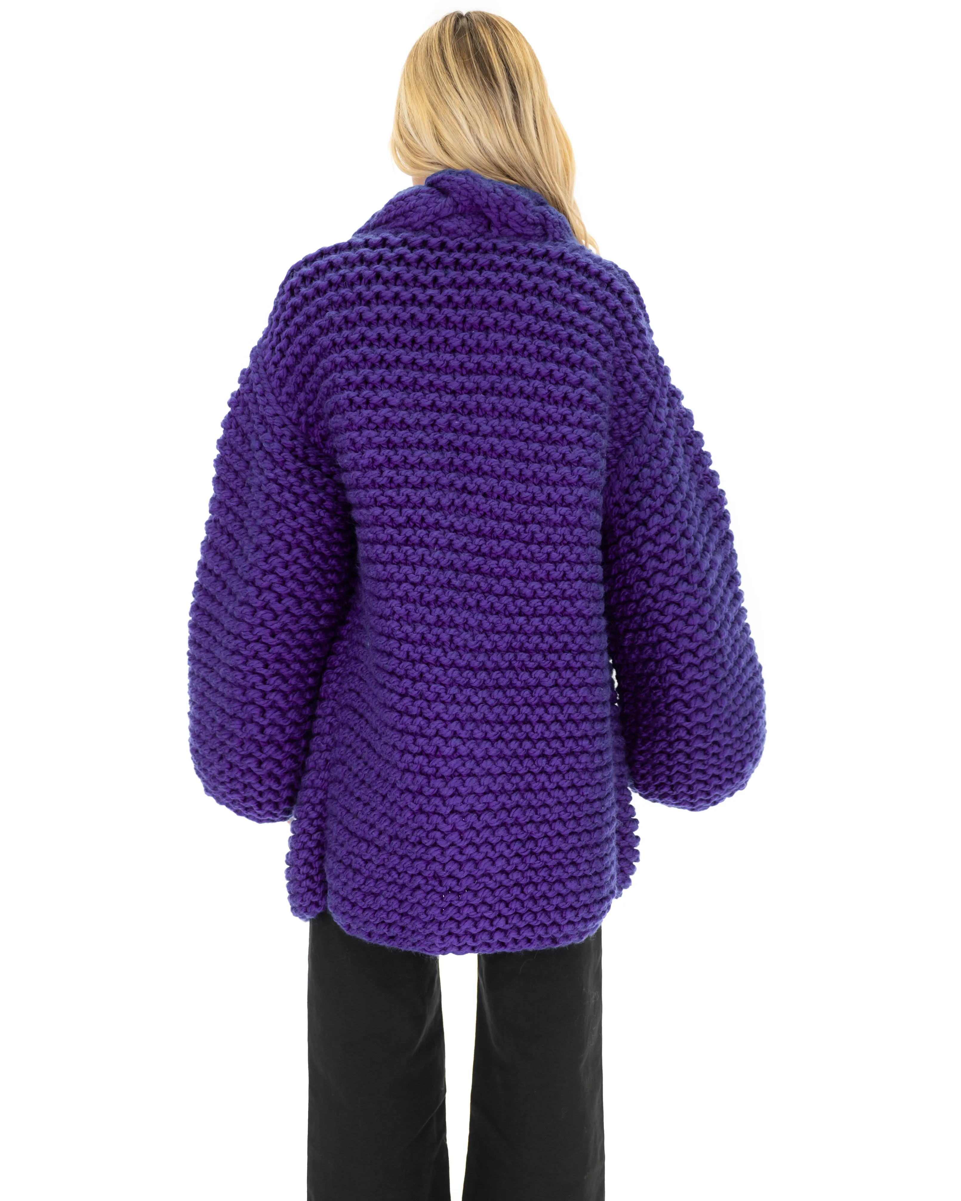 Cable Knit Coat