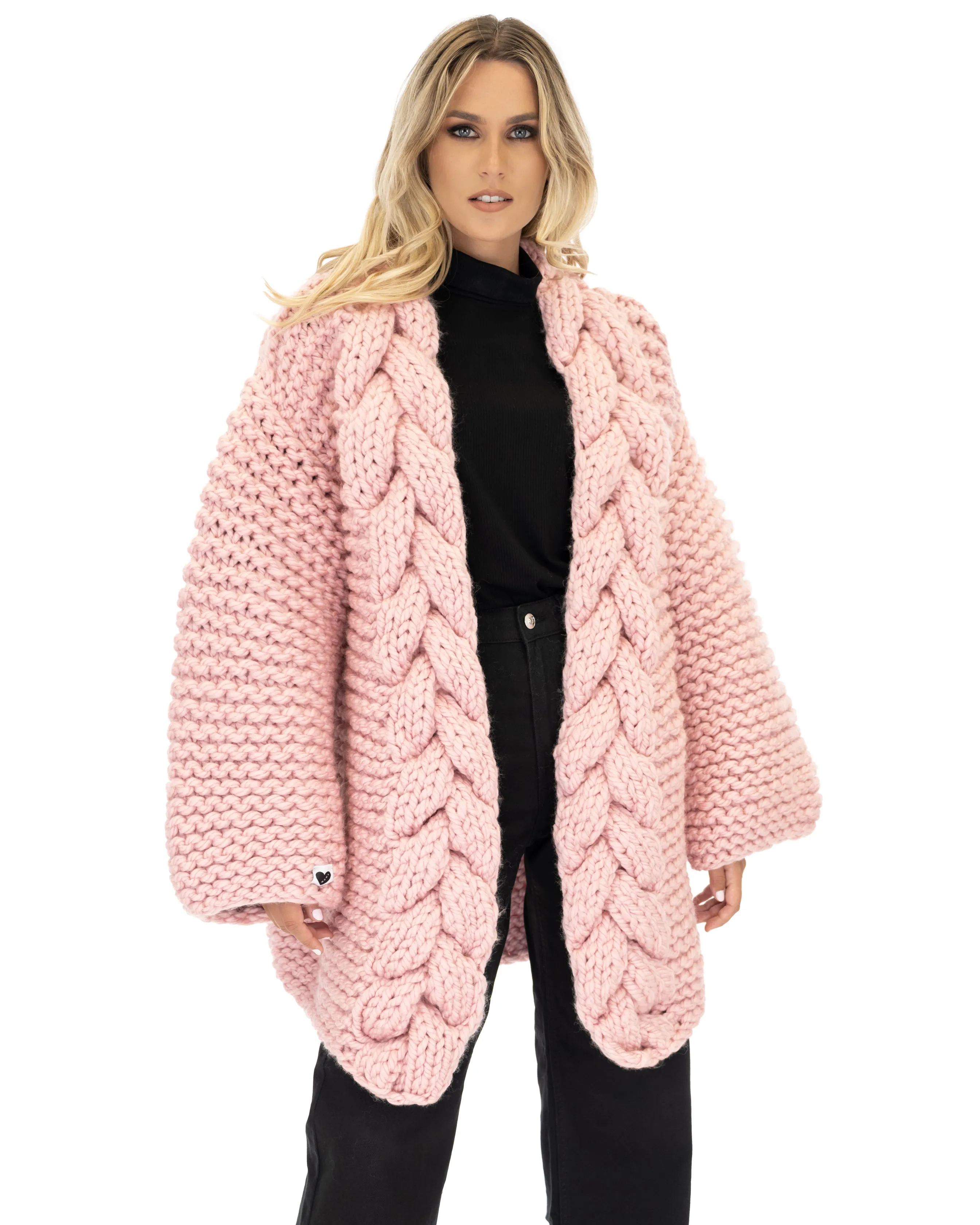 Cable Knit Coat