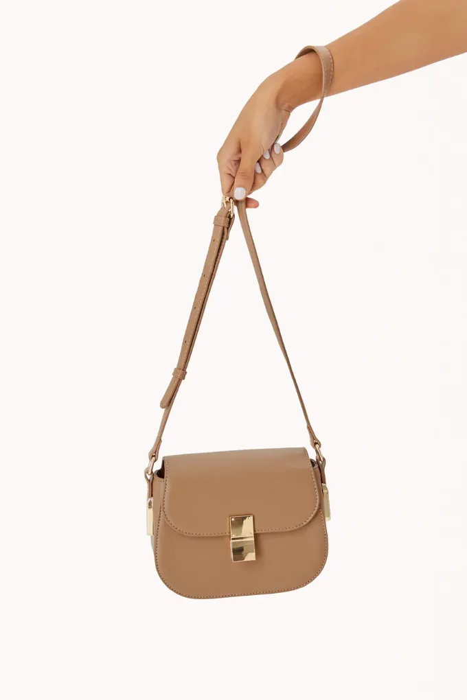 Calida Cross Body Bag, Tan