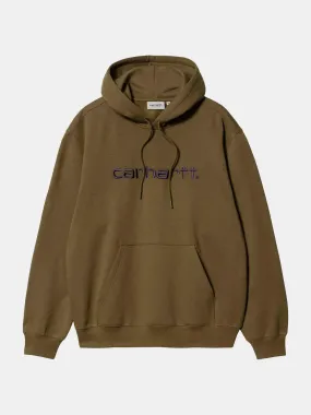 Carhartt Hooded Carhartt Sweat - Highland / Cassis