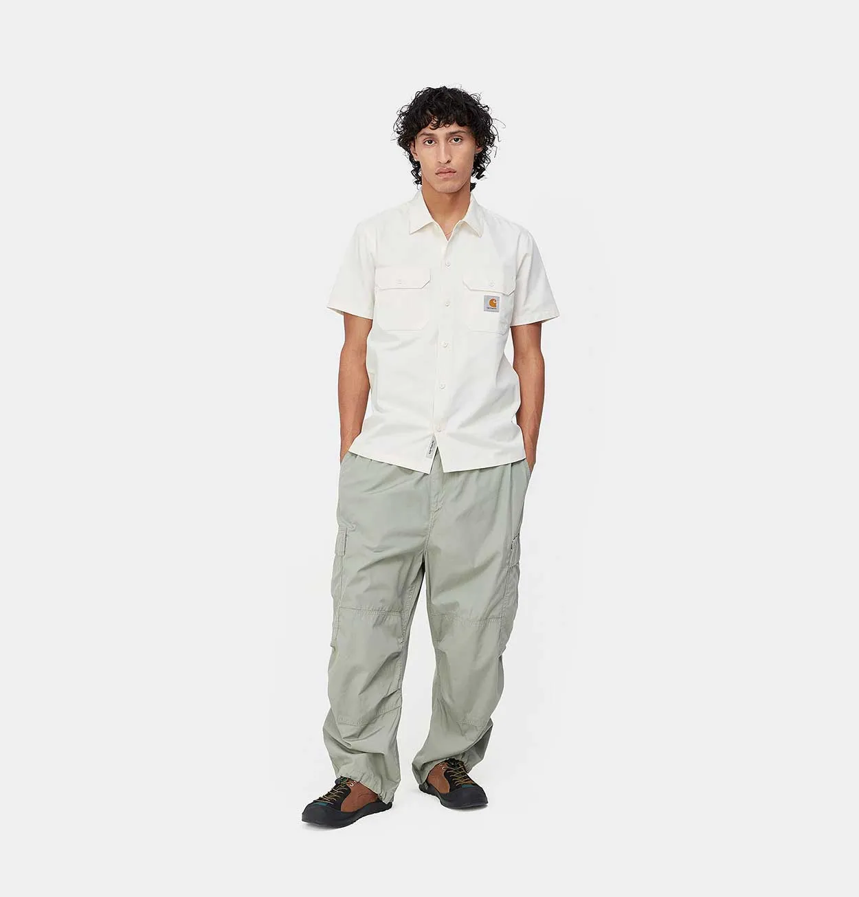 Carhartt WIP S/S Master Shirt in Wax