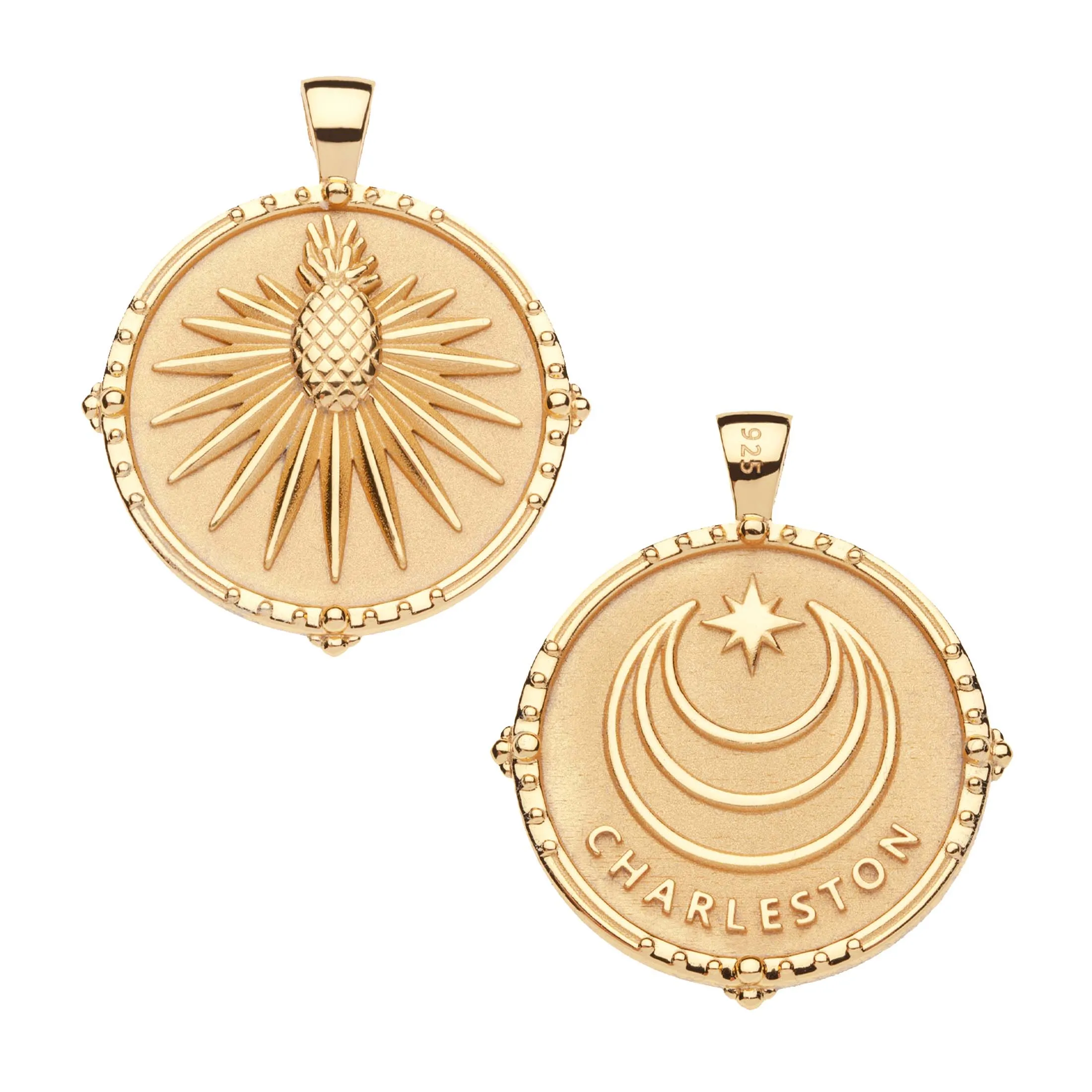 CHARLESTON JW Original Pendant Coin