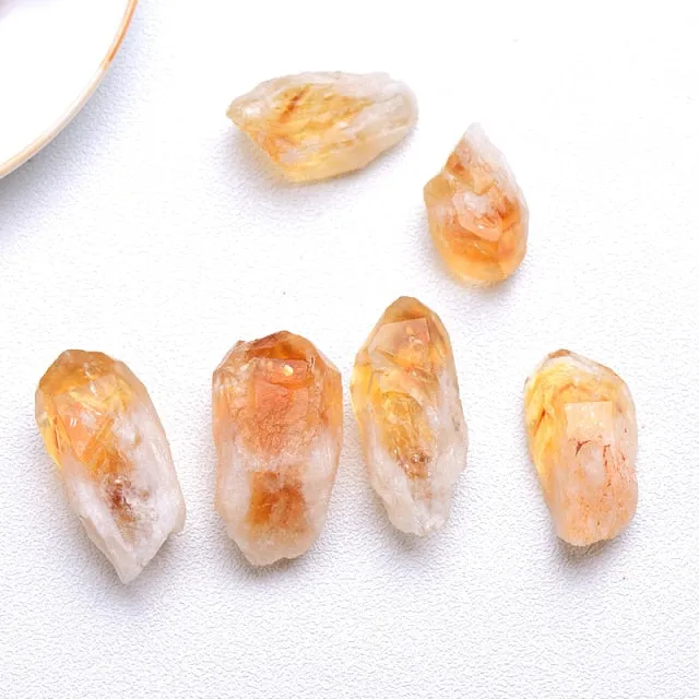 Citrine Crystal Points