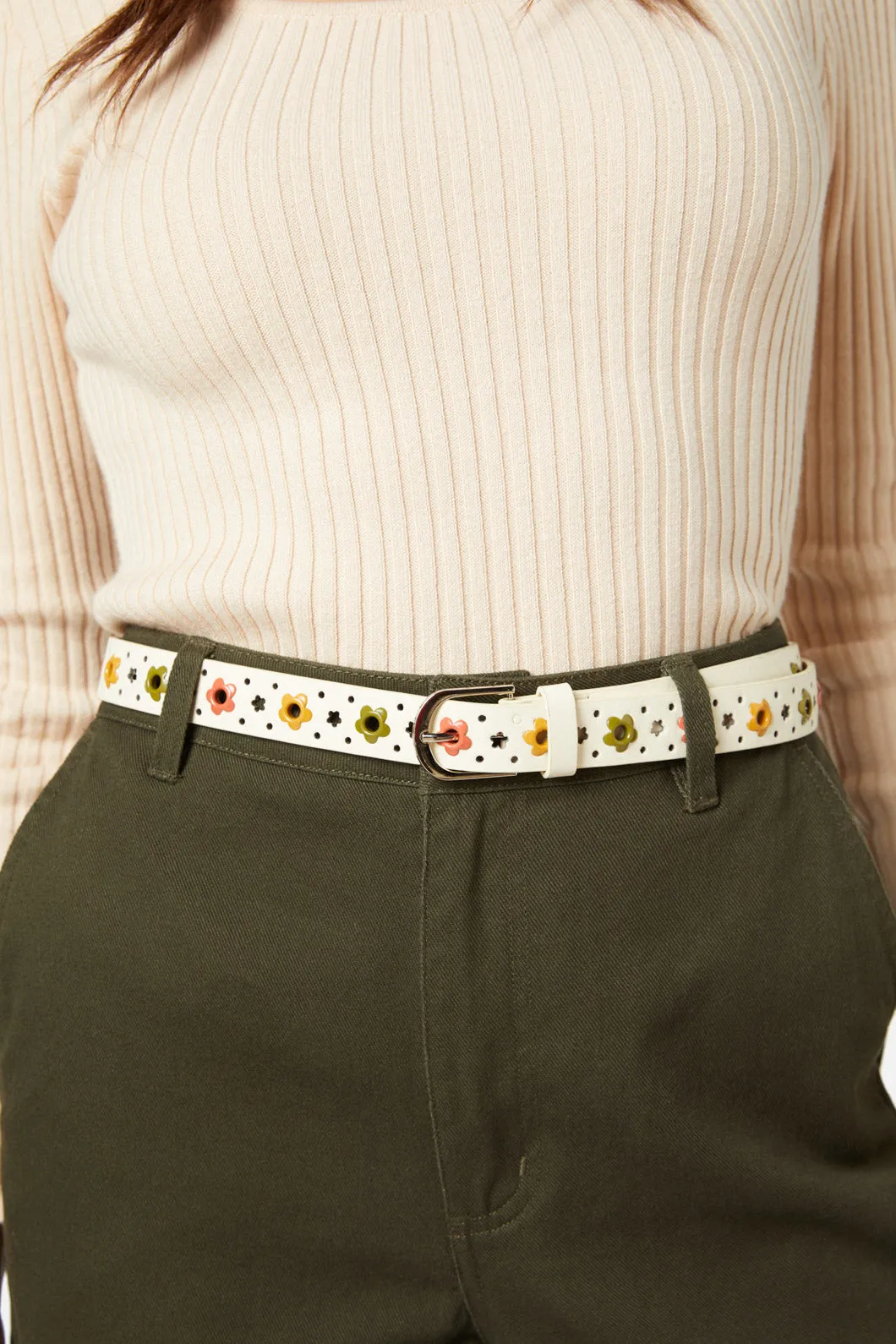 Coloured Daisy Belt