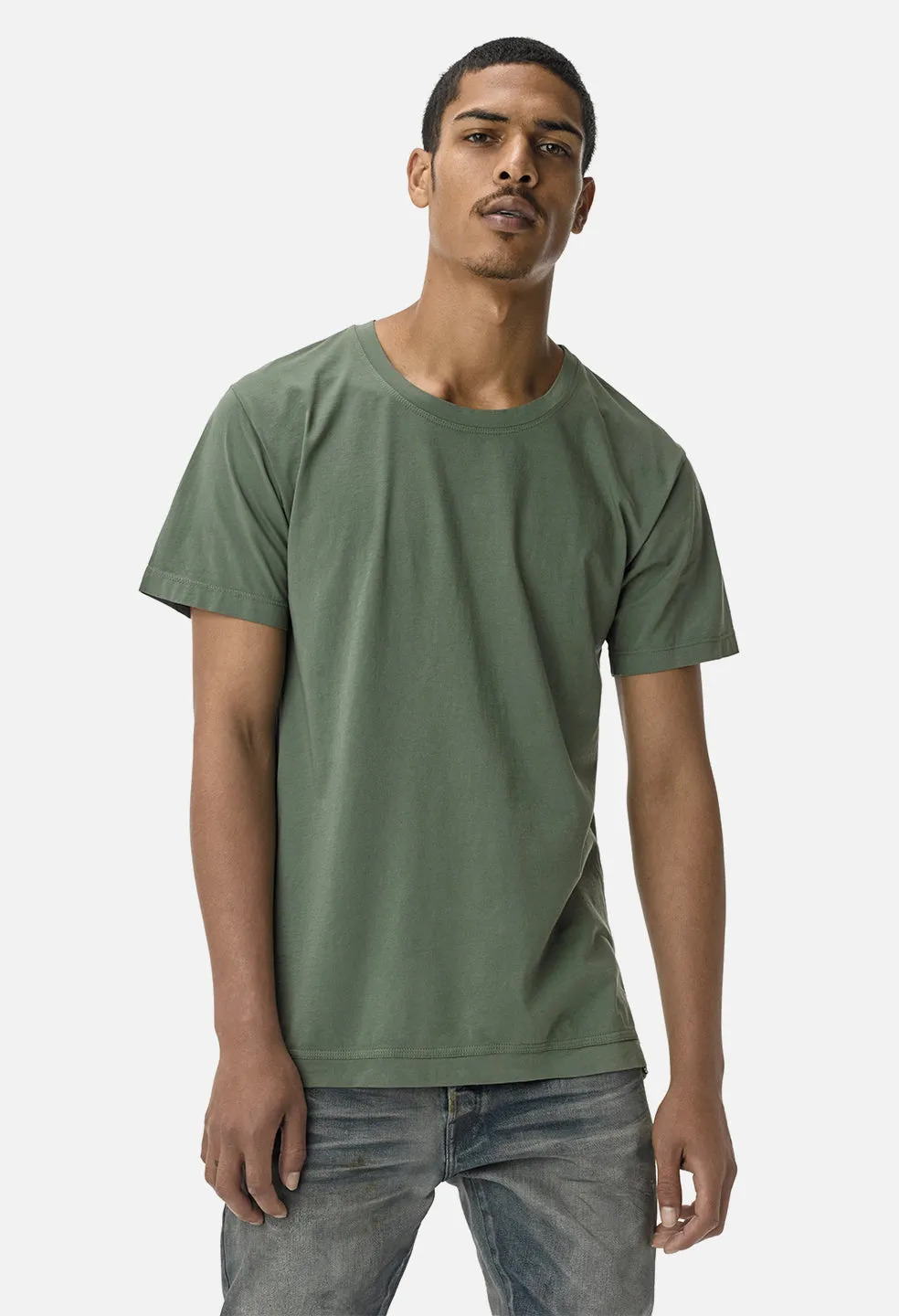 Cotton Mercer Tee / Olive