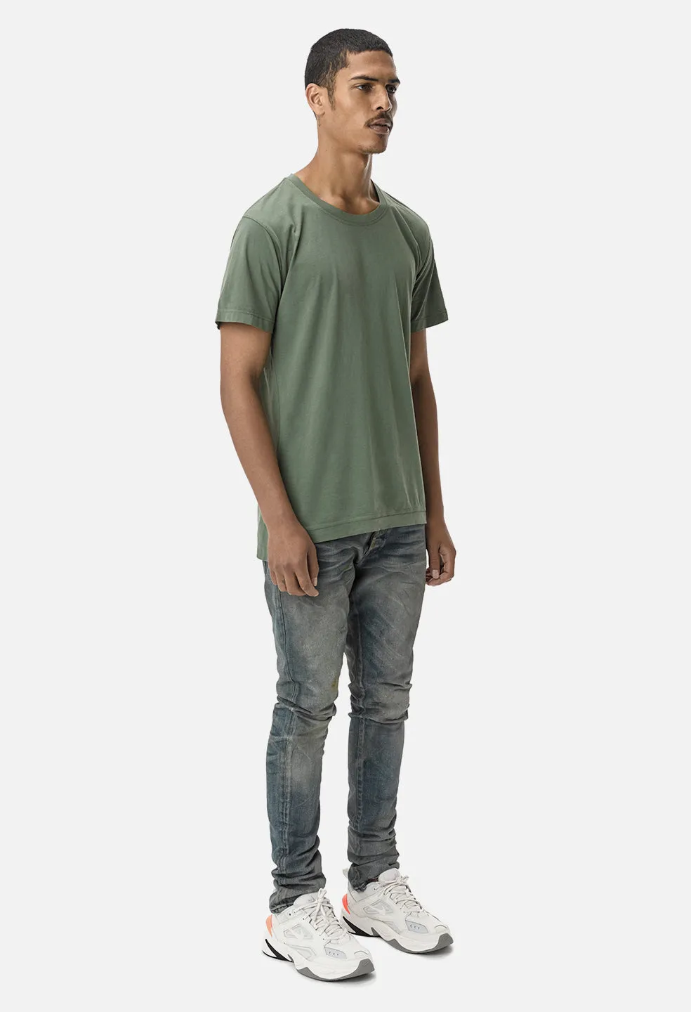 Cotton Mercer Tee / Olive