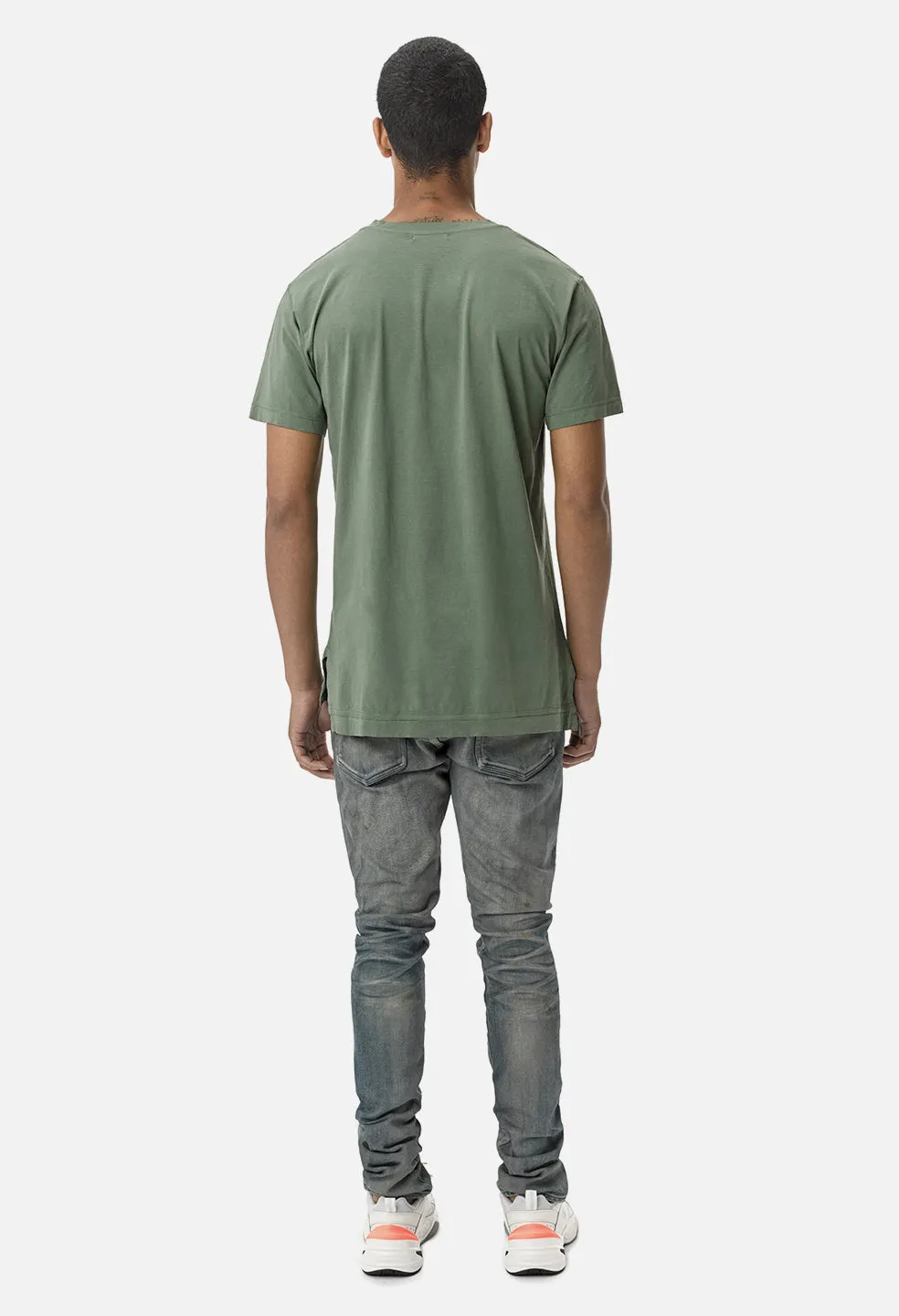 Cotton Mercer Tee / Olive