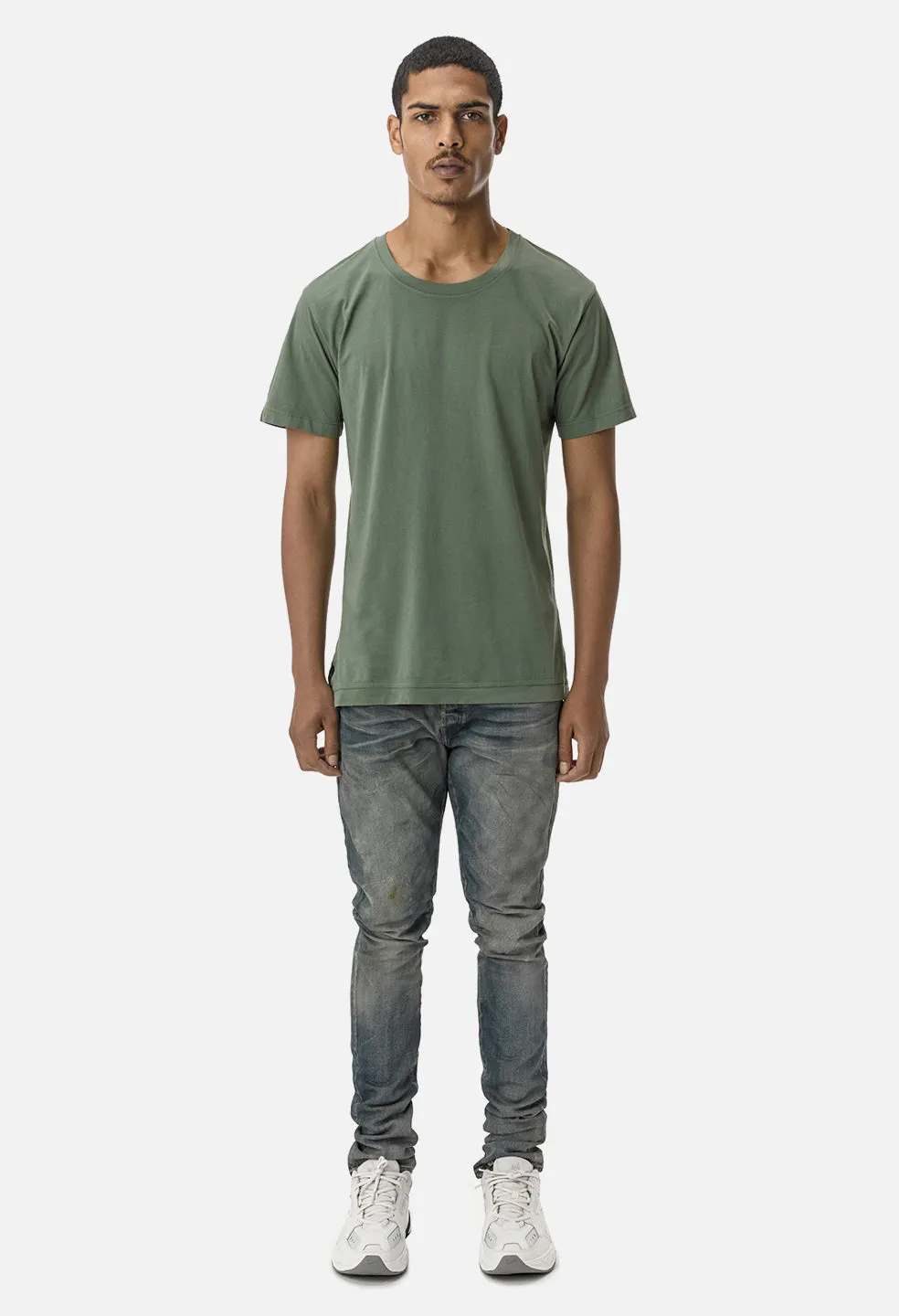 Cotton Mercer Tee / Olive