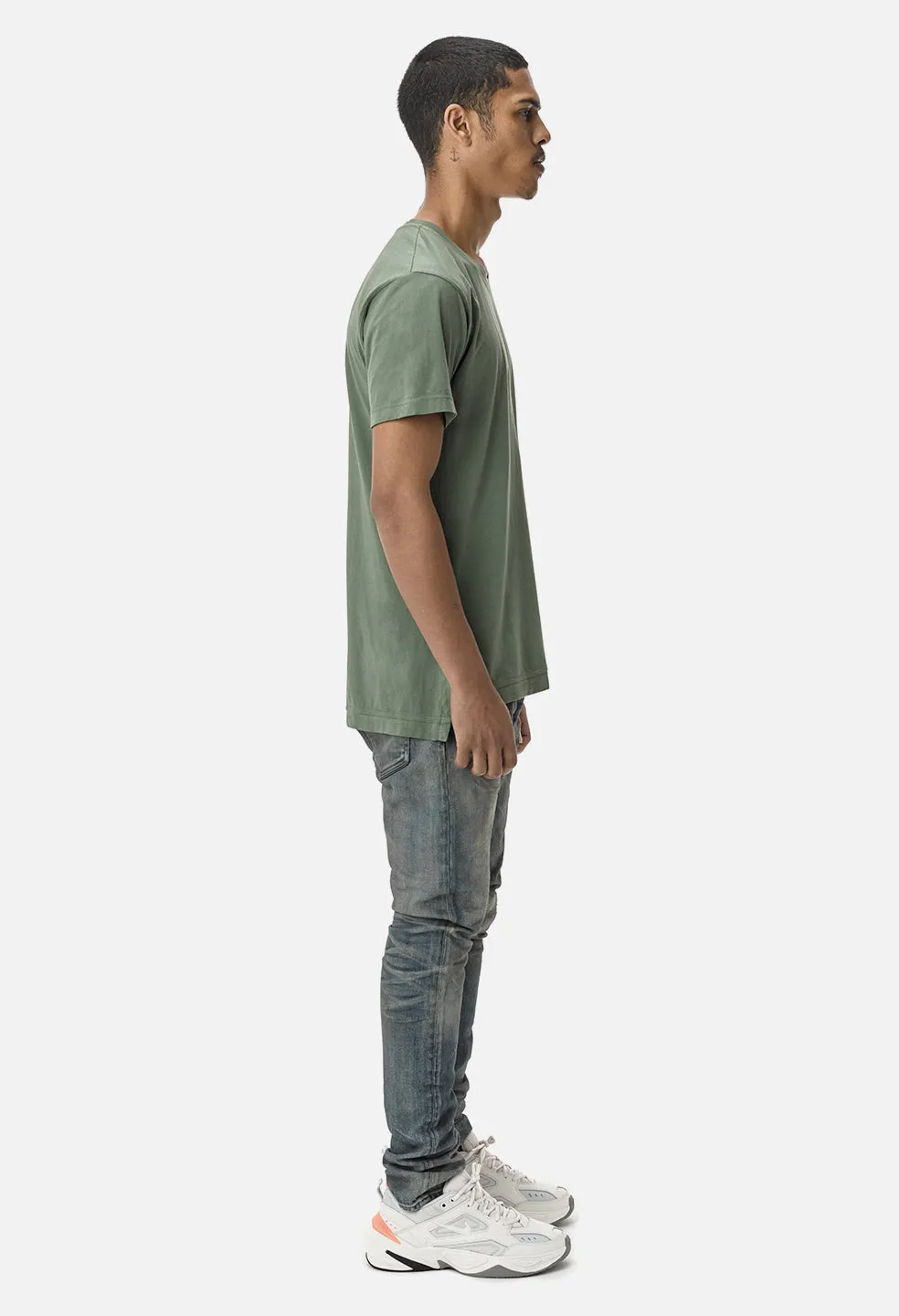 Cotton Mercer Tee / Olive