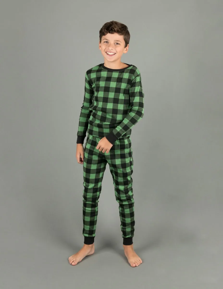 Cotton Plaid Pajamas