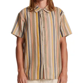 Critical Slide Society Strobe Short Sleeve Button Down