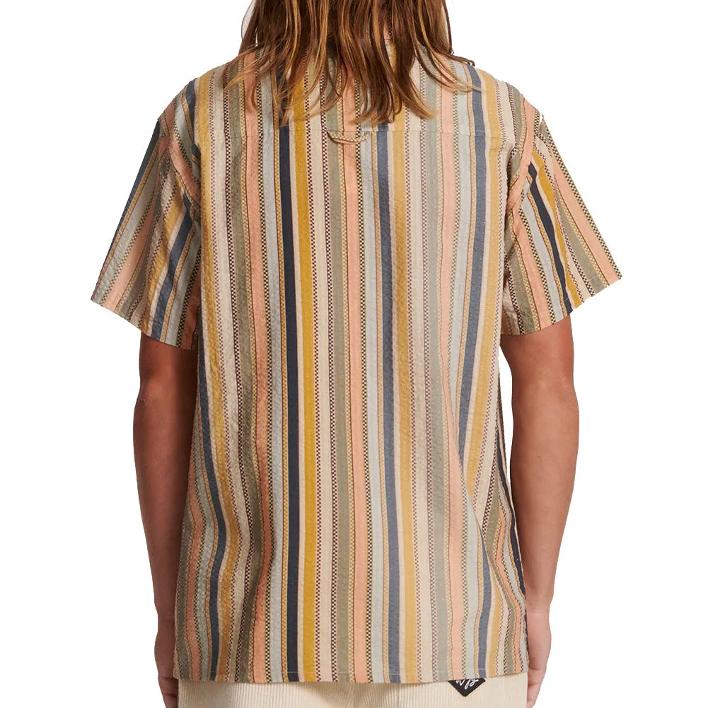 Critical Slide Society Strobe Short Sleeve Button Down