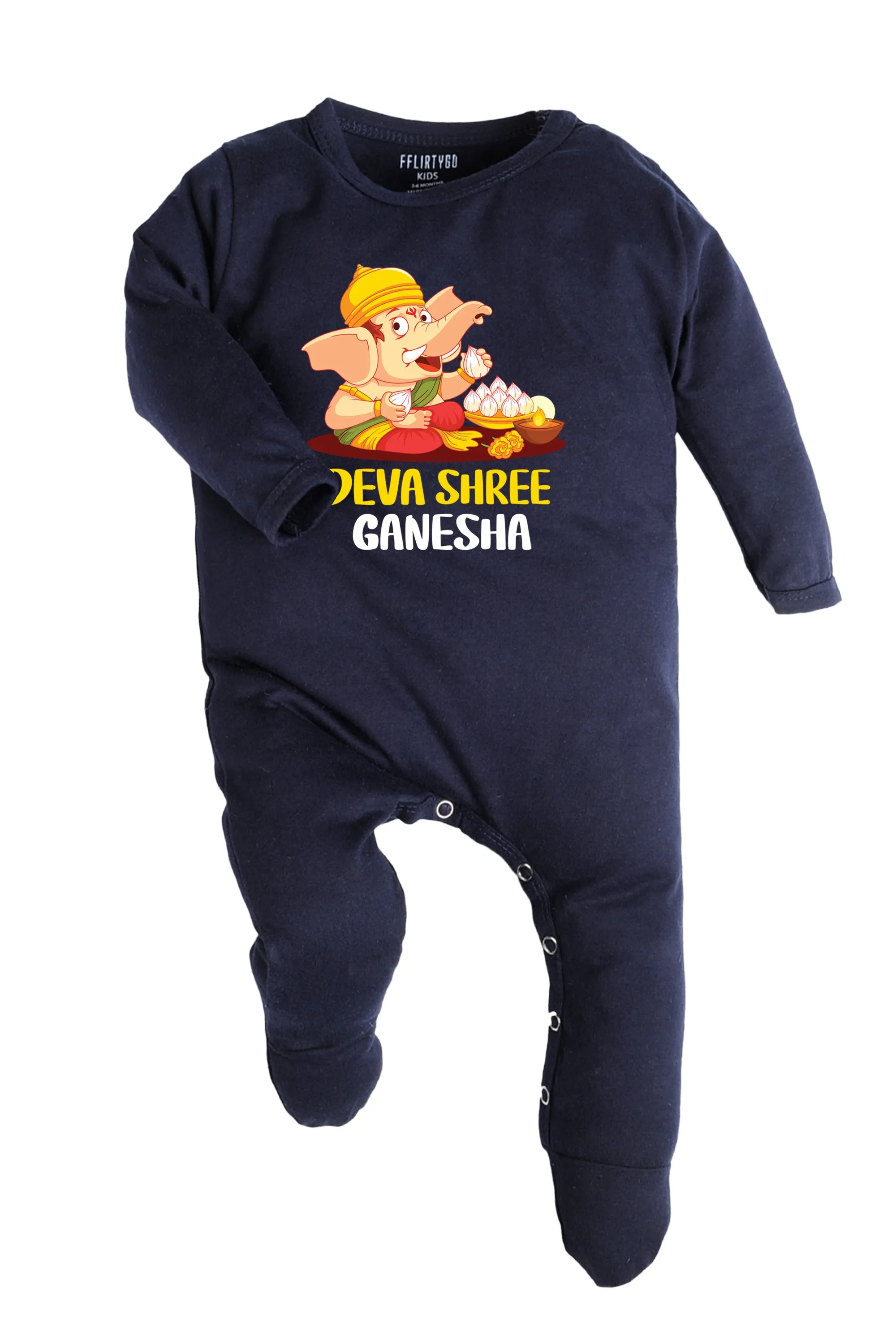 Deva Shree Ganesha Baby Romper | Onesies