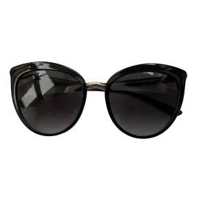 Dolce & Gabbana Black Butterfly Sunglasses DG6113