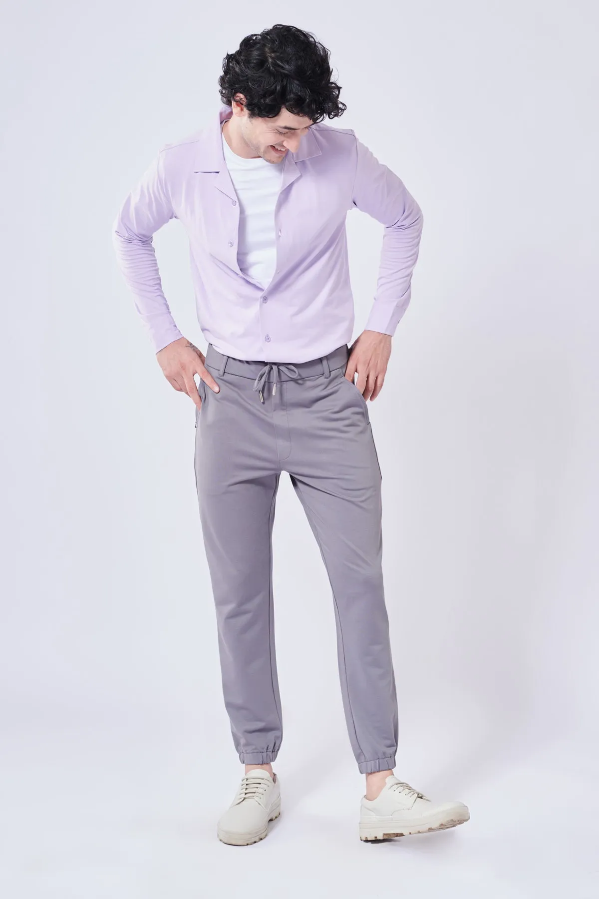 Easy Steel Grey Pant