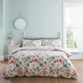 Eilley Floral Birds Duvet Cover