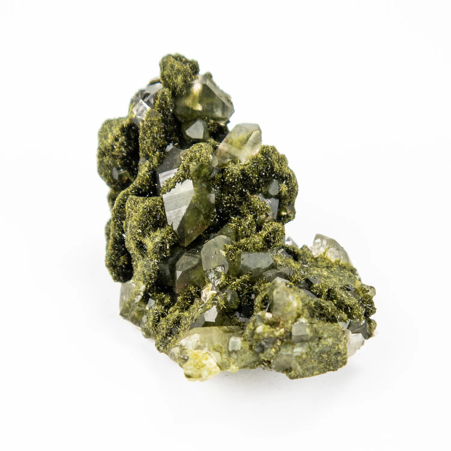 Epidote Quartz Crystal