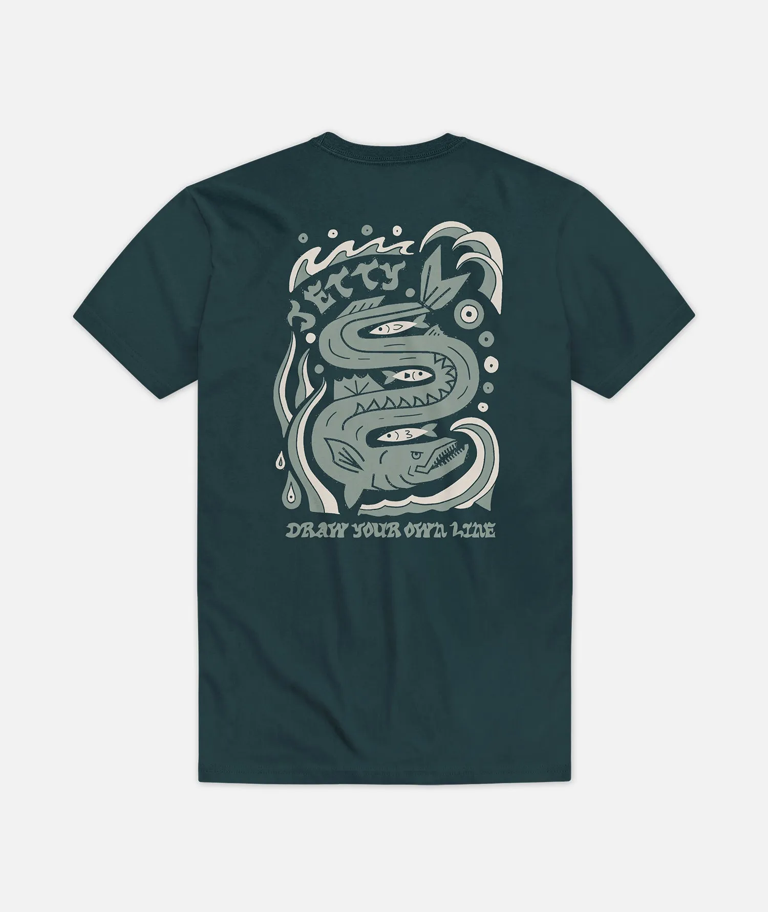 Fangtooth Tee - Atlantic