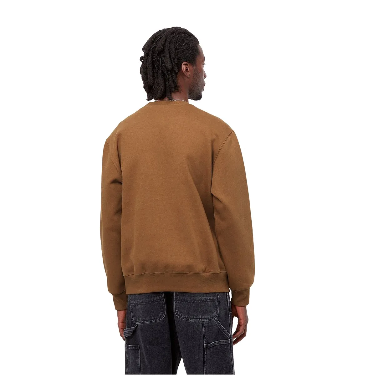 Felpa Carhartt WIP  Sweat Marrone / Nero