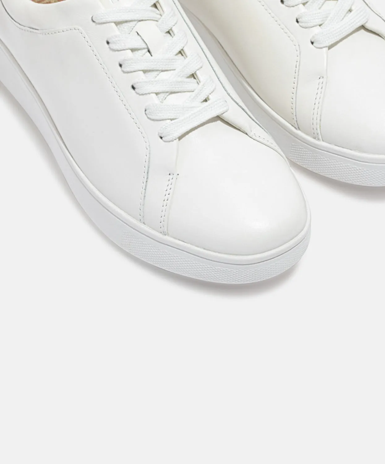 FitFlop Rally Leather Sneakers Urban White