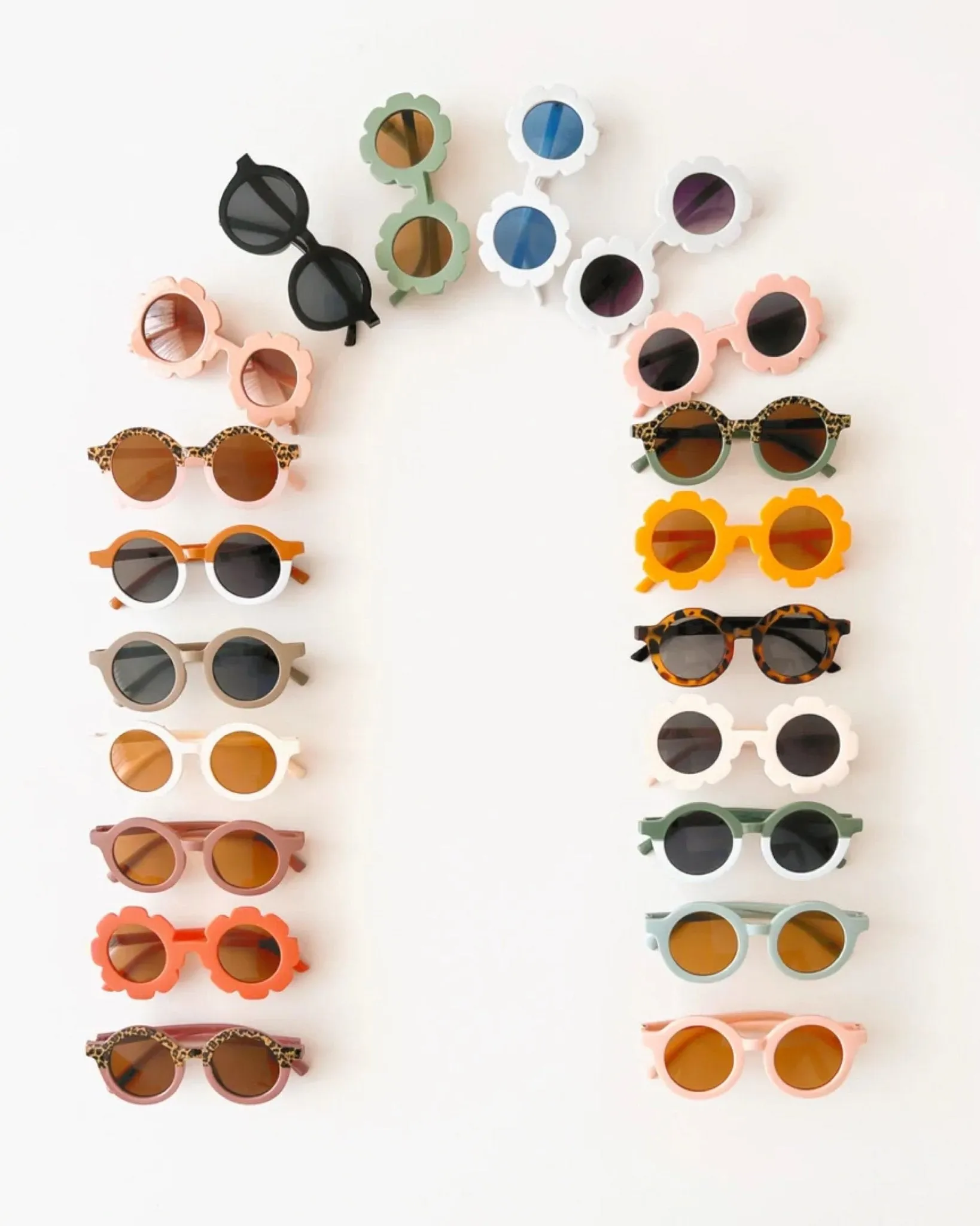 Flower Sunglasses | Black