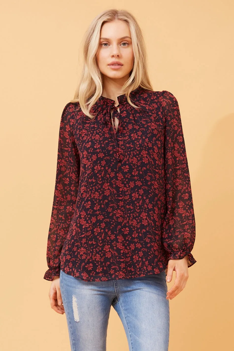 FRANCA FLORAL BLOUSE