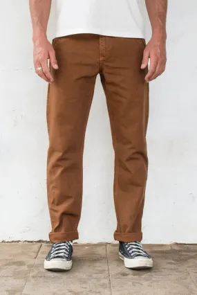 Freenote Cloth - Workers Chino Slim Fit 14oz Slub Rust